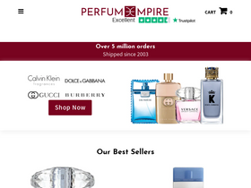 'perfume-empire.com' screenshot