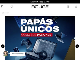 'perfumeriasrouge.com' screenshot