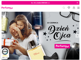 'perfumy.pl' screenshot