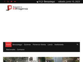 'periodicoelprogreso.com' screenshot