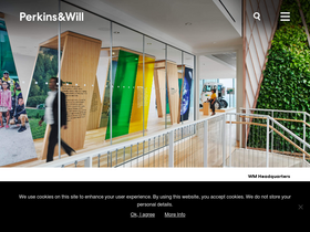 'perkinswill.com' screenshot
