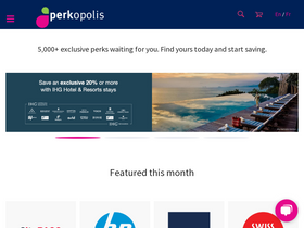 'perkopolis.com' screenshot