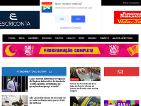 'pernambuconoticias.com.br' screenshot