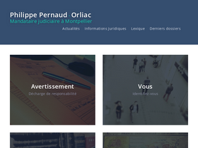 'pernaud.fr' screenshot