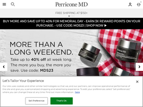 'perriconemd.com' screenshot