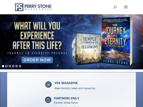 'perrystone.org' screenshot