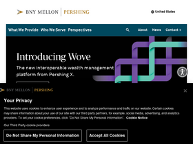 'pershing.com' screenshot
