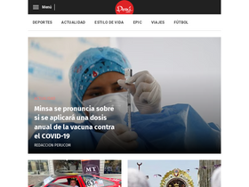 'peru.com' screenshot