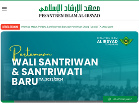 'pesantrenalirsyad.org' screenshot