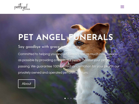 'petangel.com.au' screenshot