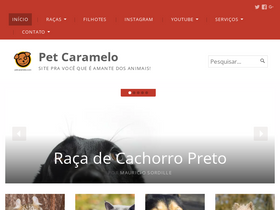 'petcaramelo.com' screenshot