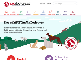'petdoctors.at' screenshot