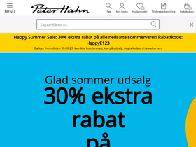 'peterhahn.dk' screenshot