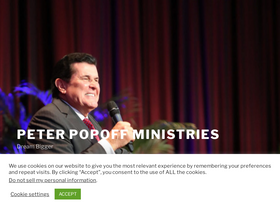 'peterpopoff.org' screenshot