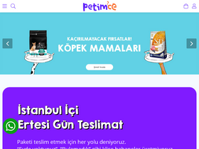'petimce.com' screenshot
