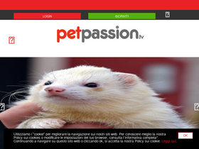 'petpassion.tv' screenshot