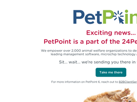 'petpoint.com' screenshot