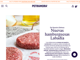 'petramora.com' screenshot