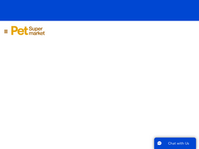'petsupermarket.com' screenshot