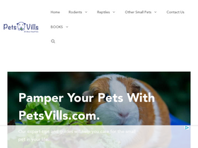 'petsvills.com' screenshot