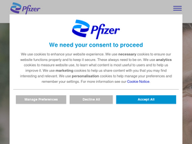 'pfizer.nl' screenshot