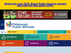 'pghschools.org' screenshot