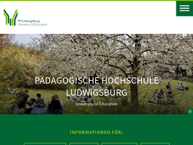 'ph-ludwigsburg.de' screenshot