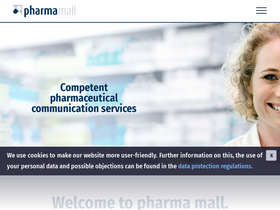 'pharma-mall.de' screenshot