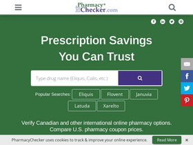 'pharmacychecker.com' screenshot