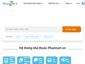 'pharmart.vn' screenshot