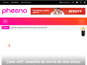 'pheeno.com.br' screenshot