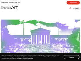 'philamuseum.org' screenshot