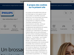 'philips.fr' screenshot