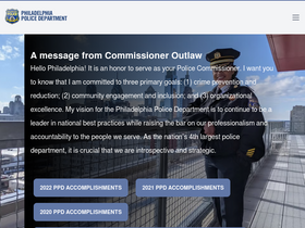 'phillypolice.com' screenshot