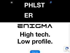 'phlsterholsters.com' screenshot