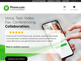 'phone.com' screenshot