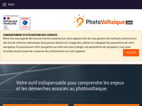 'photovoltaique.info' screenshot