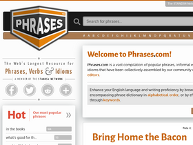 'phrases.com' screenshot