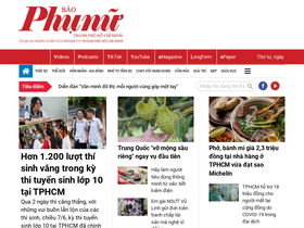 'phunuonline.com.vn' screenshot
