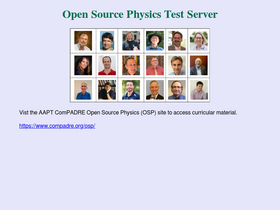 'physlets.org' screenshot