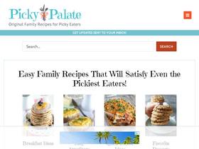 'picky-palate.com' screenshot