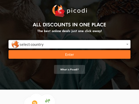 'picodi.com' screenshot