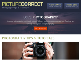 'picturecorrect.com' screenshot