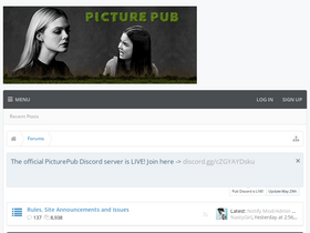 'picturepub.net' screenshot