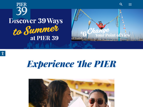 'pier39.com' screenshot