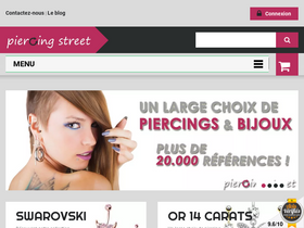 'piercing-street.fr' screenshot