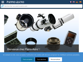 'pierro-astro.com' screenshot