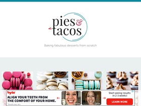 'piesandtacos.com' screenshot