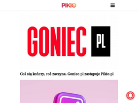 'pikio.pl' screenshot