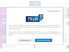 'pileje.fr' screenshot